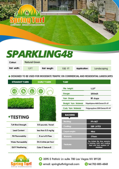 Sparkling Artificial Turf