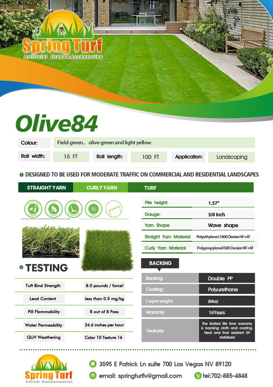 S.Olive Artificial Turf